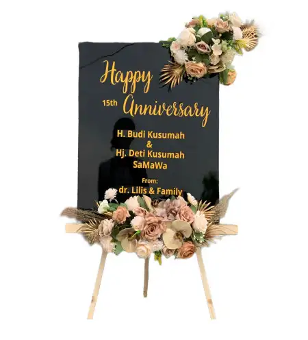 Papan Bunga Akrilik Candimas