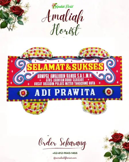 Papan Bunga Ucapan Selamat Candimas