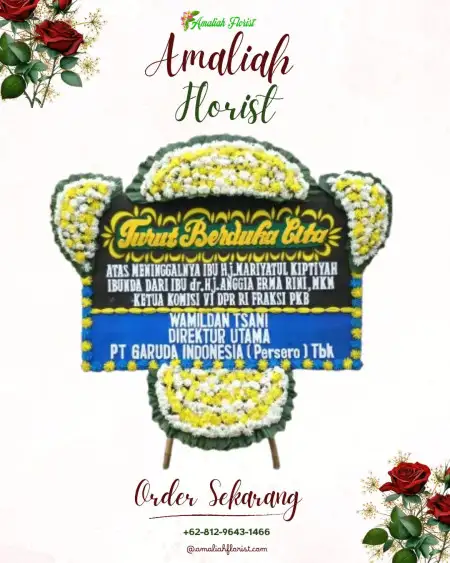 Papan Bunga Duka Candimas